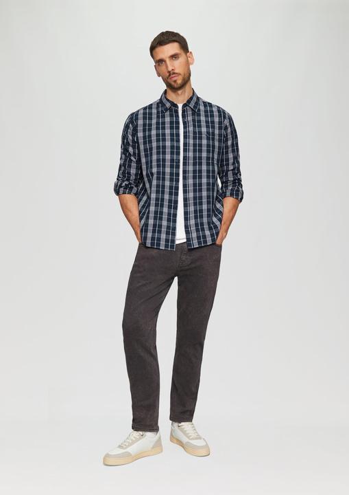 Immagine prodotto S.Oliver Hemd Regular Fit: Kariertes Hemd mit Label-Patch (3XL)