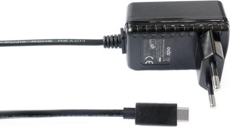 Actual product image OKdo FJOS2003012 - Raspberry Pi Power Supply, USB Type C with EU Plug Type, 1.5 m (Power supply)