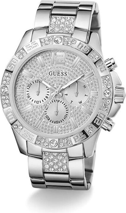 Actual product image Guess - Mens Silver Tone Multi-function Watch GW0796G1