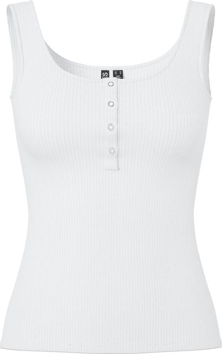 Produktbild Pieces Geripptes Baumwoll Oberteil (M)