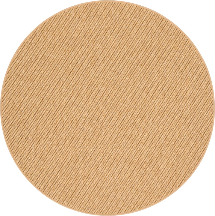 Produktbild Snapstyle Bentzon Natur Flachgewebe Teppich Rund (200x200 cm)