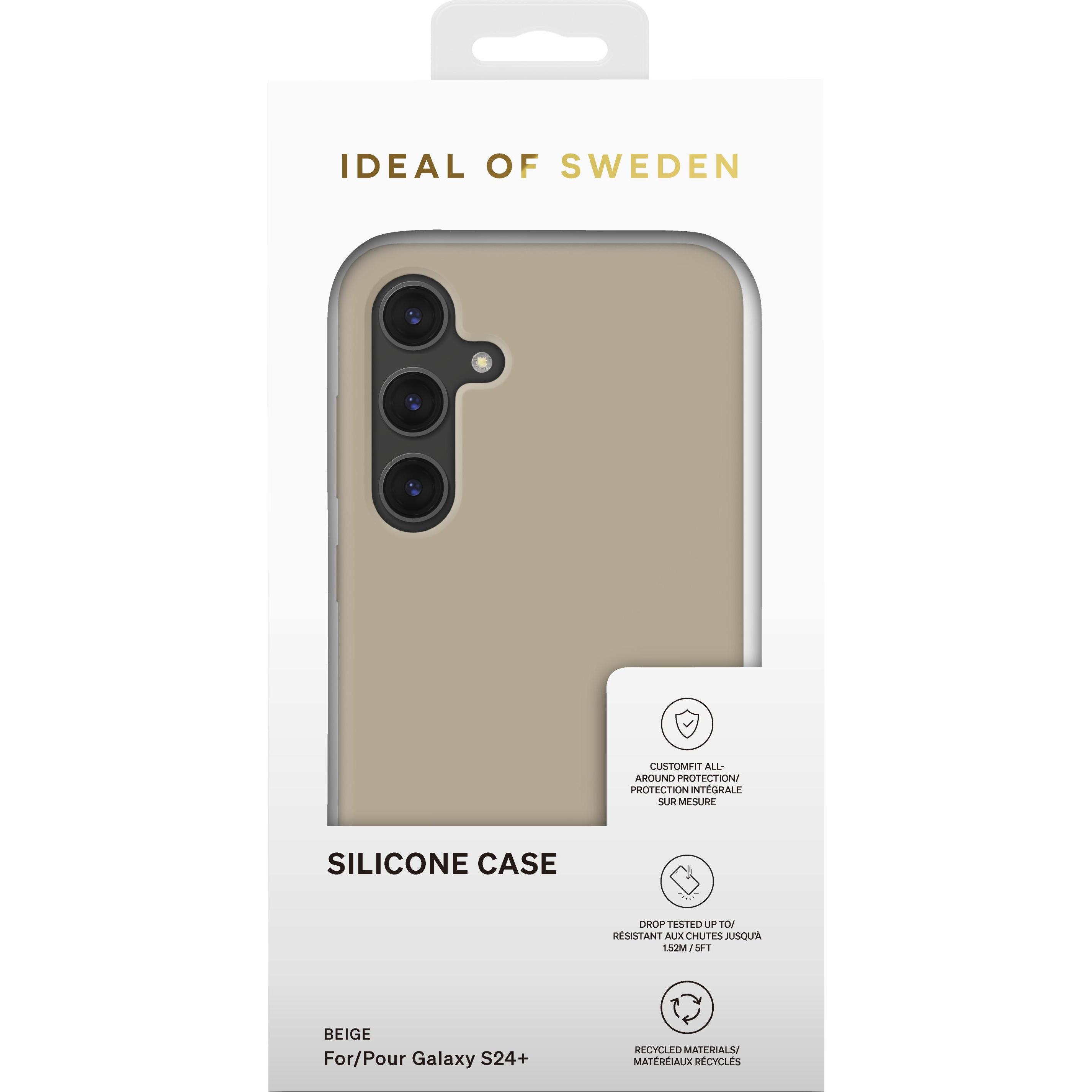 Thumbnail - iDeal Of Sweden Silicone Case - Beige (Samsung Galaxy S24+, Samsung Galaxy S25+), Smartphone Hülle, Beige
