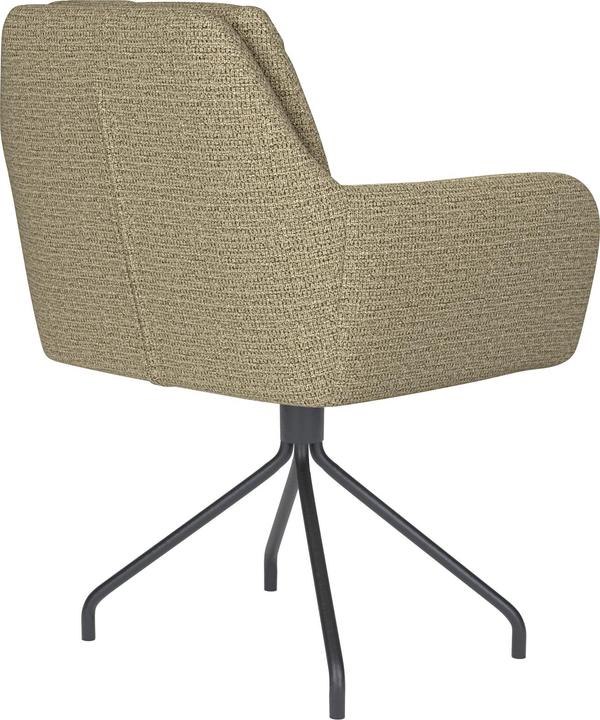 Productafbeelding White Label Living Chair Pete Green Spider Swivel