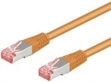 Image du produit Goobay CAT 6 câble patch, S/FTP (PiMF), orange, 20 m (S/FTP, CAT6, 20 m)