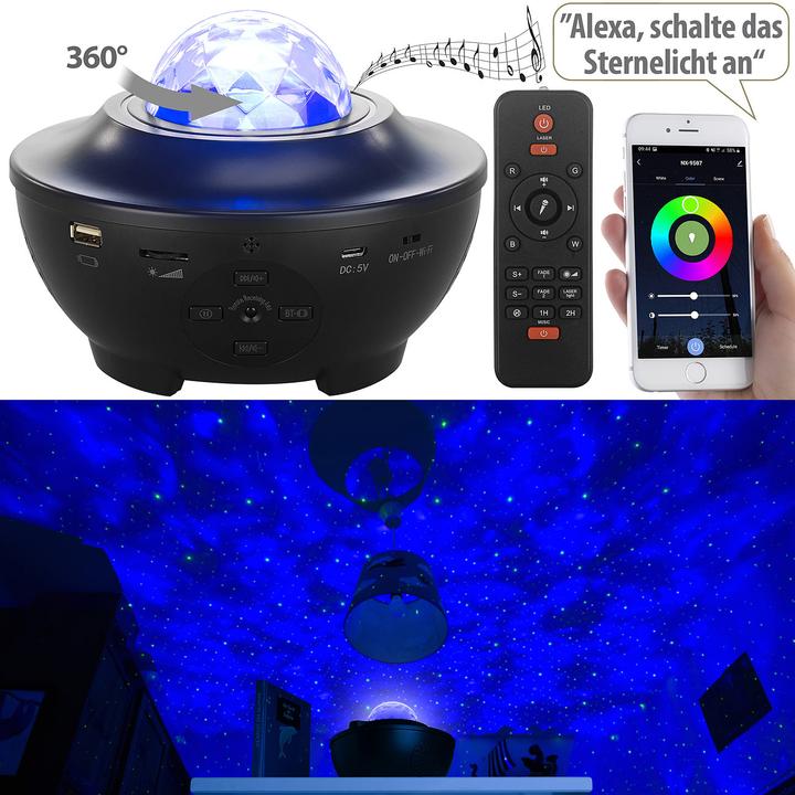 Produktbild Lunartec Sternenlicht-Projektor