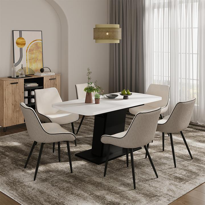 Produktbild Vicco Esszimmertisch Fenaro (120 x 120 x 77.30 cm)