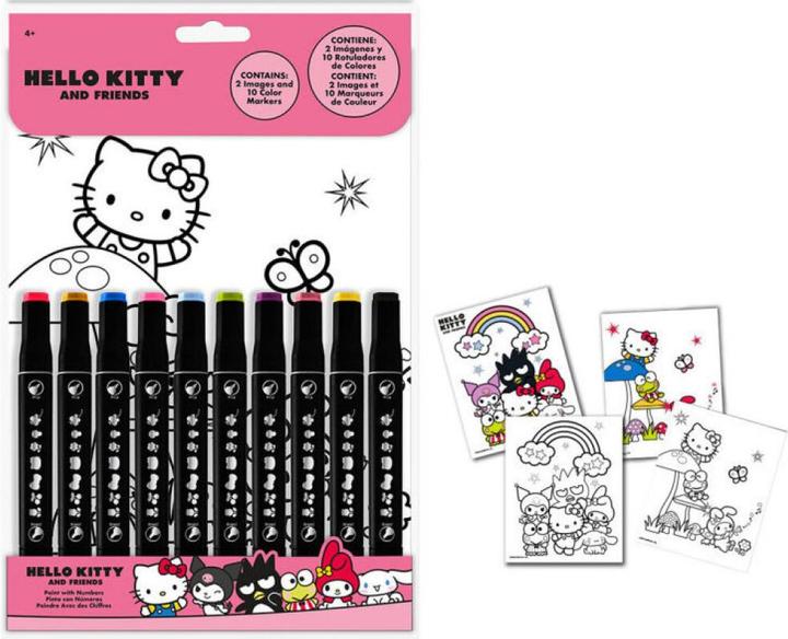Produktbild Hello Kitty Malset mit Stiften