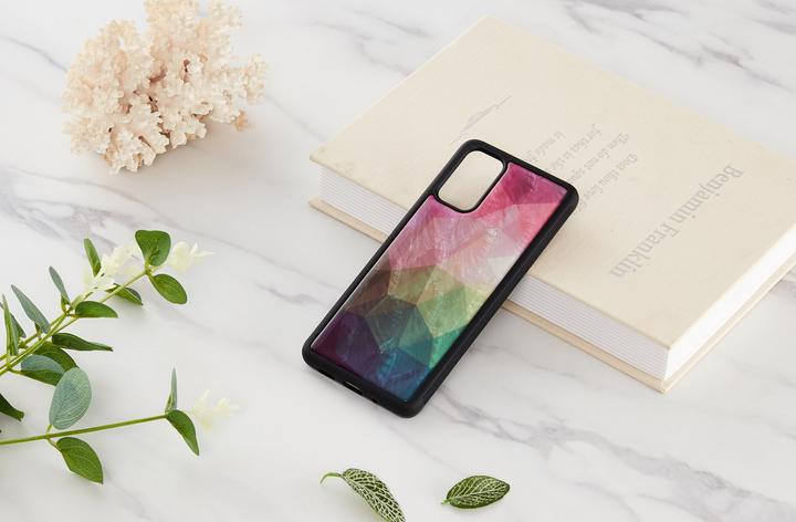 Image du produit Ikins housse pour Samsung Galaxy S20+ fleur d'eau noire (Samsung Galaxy S20+)