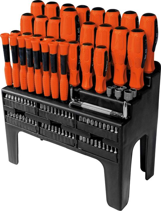 Actual product image Mannesmann 100-piece screwdriver set
