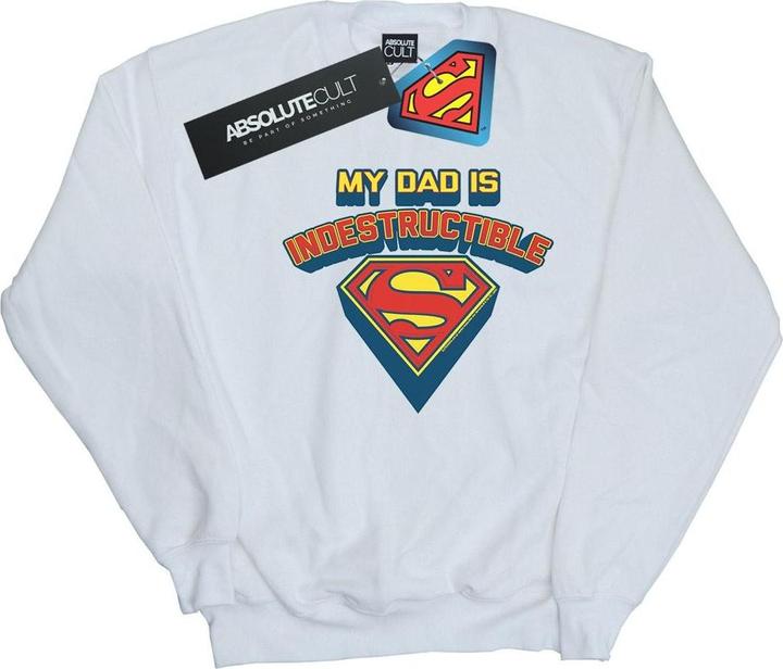 Immagine prodotto Superman My Dad Is Indestructible Felpa Ragazzi (140, 146)