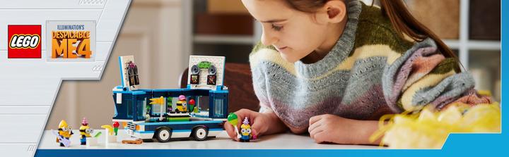 Produktbild LEGO Minions und der Party Bus (75581, LEGO Minions)