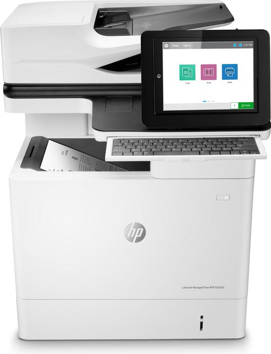 Produktbild HP LaserJet Managed Flow E62665h - Laser - Monodruck - 1200 x 1200 DPI - A4 - Direk (Laser, Farbe)