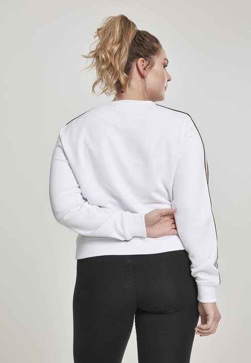 Produktbild Urban Classics Ladies Multicolor Taped Sleeve Crewneck (3XL)