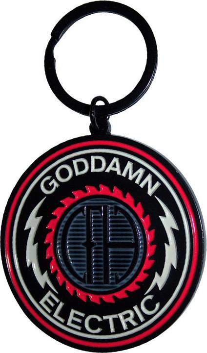 Actual product image Pantera Goddamn Electric Keyring