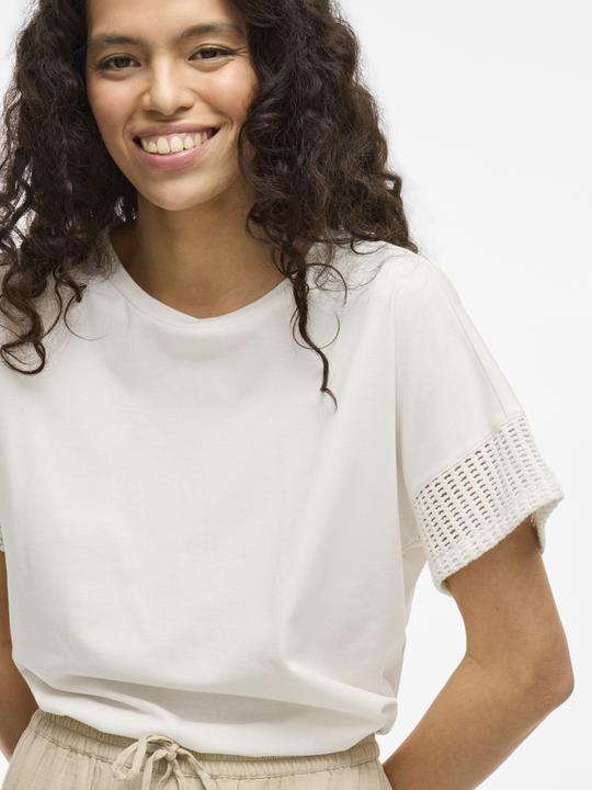 Immagine prodotto Vila VIZIMA Rundhals Oberteil mit kurzen Ärmeln (S)