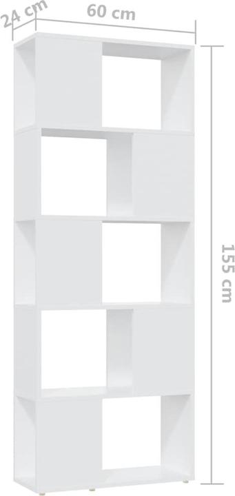 Immagine prodotto vidaXL Bücherschrank (24 x 60 x 155 cm)