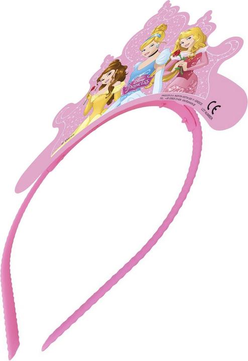 Actual product image Disney Princess Dreaming Princess Tiara Paper Headband (Pack of 4) (4 pcs.)
