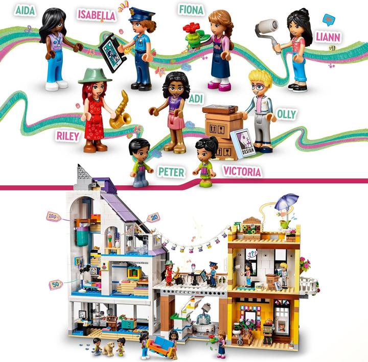 Produktbild LEGO Stadtzentrum (41732, LEGO Friends)