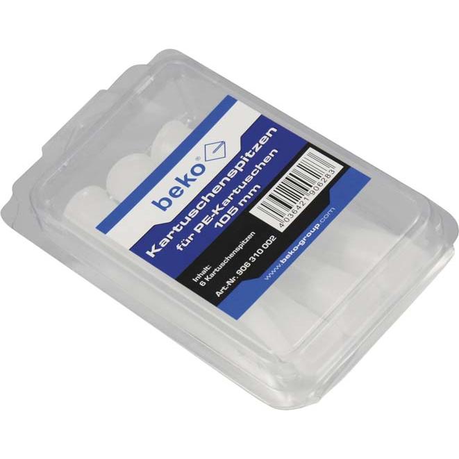Beko, Zubehör Baustoffe, Kartuschenspitzen 105mm für PE-Kart. 906 310 002(VE6)