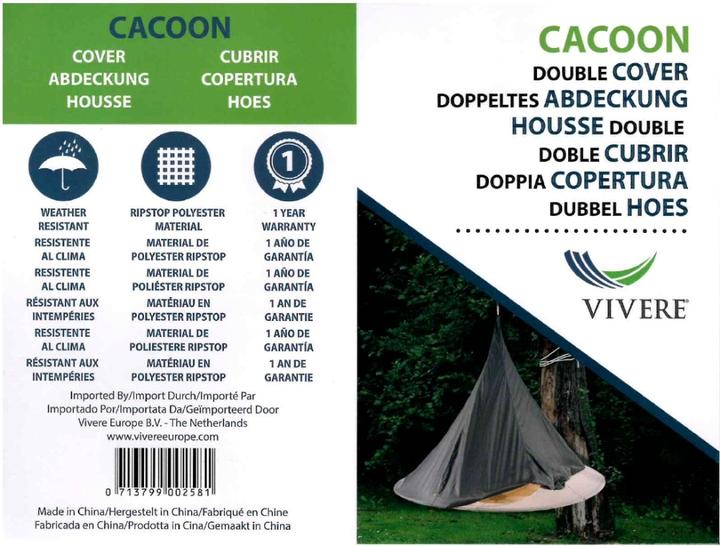 Image du produit Vivere Housse Double Pour Cacoon Gris