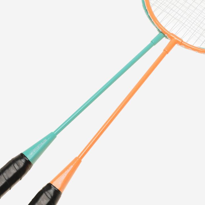 Produktbild Perfly Badminton Set Erwachsene - Discover Set BR100 türkis/orange