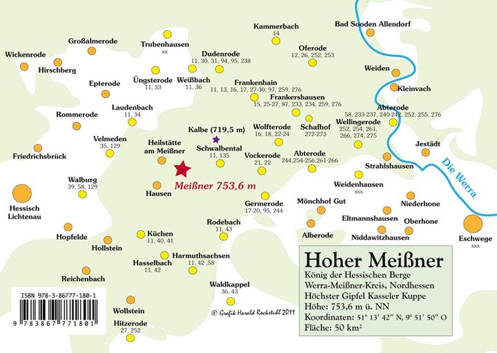 Produktbild Der Meissner (Deutsch, Harald Rockstuhl, Manfred Lückert, 2011)