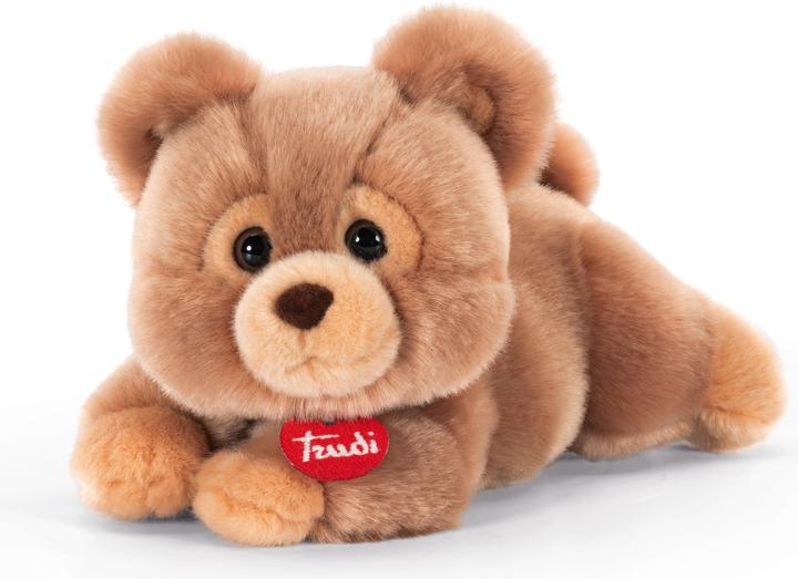 Actual product image Trudi Classic cuddly toy teddy bear Teo 19 x 16 x 23 cm, size S, high-quality soft toy with soft M (23 cm)