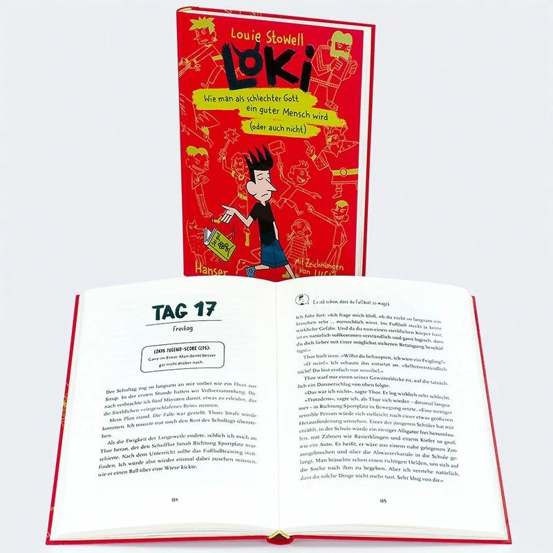 Thumbnail - Loki - Wie man als schlechter Gott ein guter Mensch wird (oder auch nicht), Kinderbücher von Louie Stowell