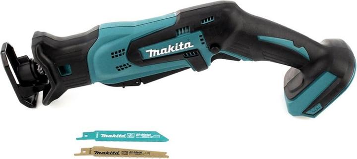 Actual product image Makita DJR 183 M1J Battery Recipro Saw 18 V + 1x Battery 4,0 Ah + Makpac - without charger