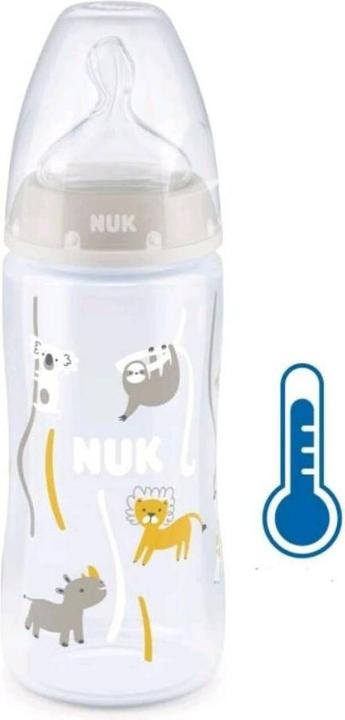 Produktbild NUK 741103 FLASCHE 300ML DURCHFLUSSKONTROLLE TEMPERATURANZEIGE (0.30 l)