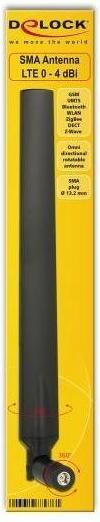 Image du produit Delock Antenne LTE/HSPA/GSM, connecteur SMA (WiFi)