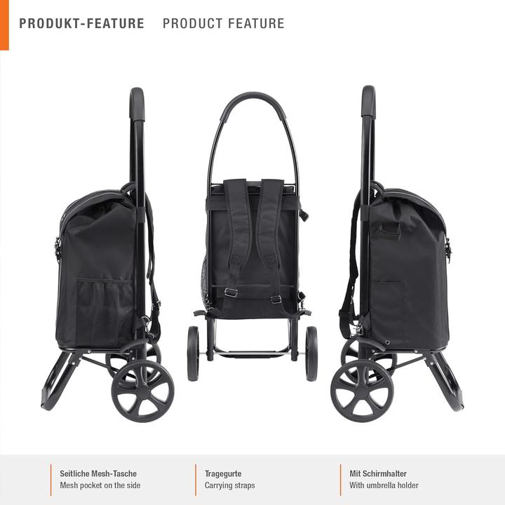 Produktbild Meister Einkaufstrolley & Rucksack-Kombination