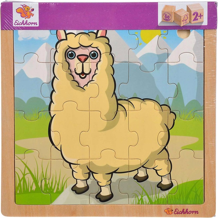 Actual product image Eichhorn Insert puzzle (20 pieces)