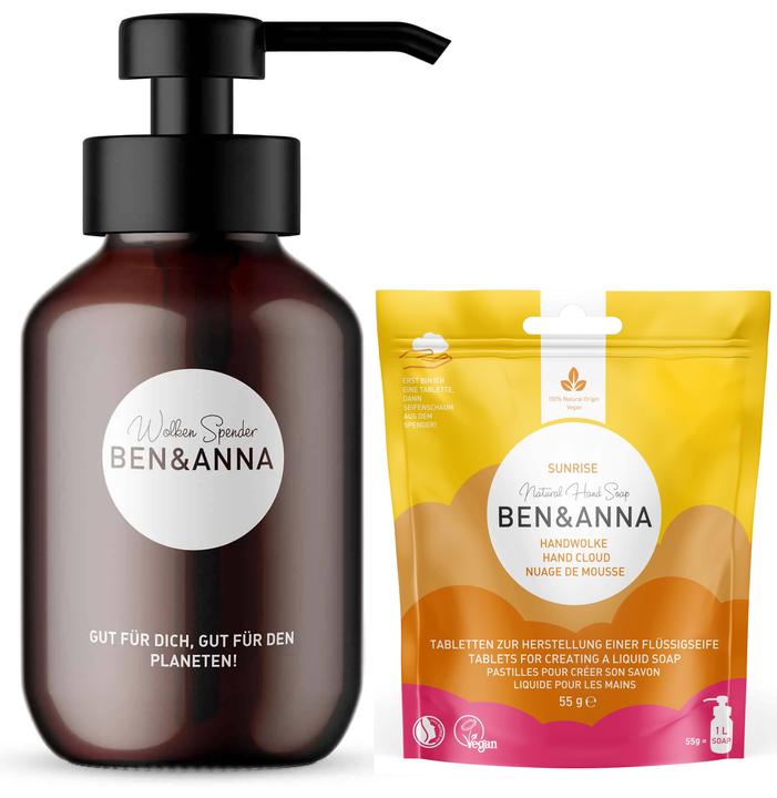 Immagine prodotto Ben & Anna Set alba nuvola a mano (Sapone liquido, 55 ml)