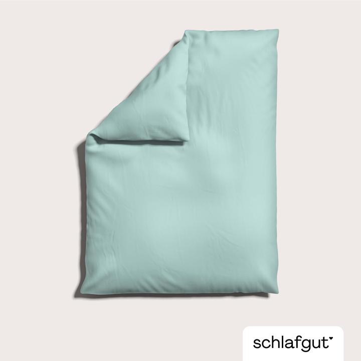 Actual product image schlafgut Woven Satin (Duvet cover, 155 x 220 cm)