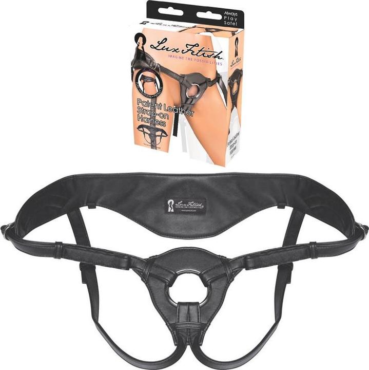 Lux Fetish Kunstleder Strap-On