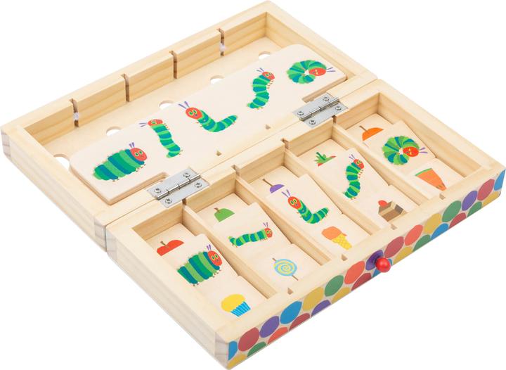 Actual product image small foot Caterpillar Nimmersatt picture sorting box