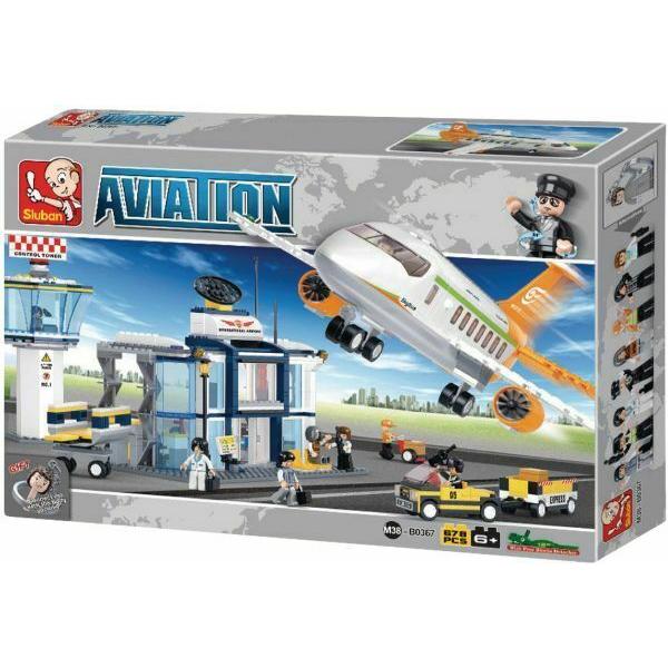 Sluban Aviation - International Airport (678 Pieces)