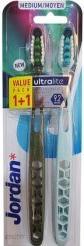 Actual product image Jordan Toothbrush Ultrali 1+1 Med Soft (Medium, 2 x)