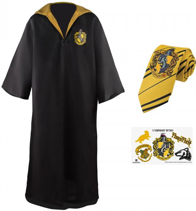 Actual product image Cinereplicas Harry Potter Puuskupuh (Hufflepuff) -velhonkaapu, M-koko (M)