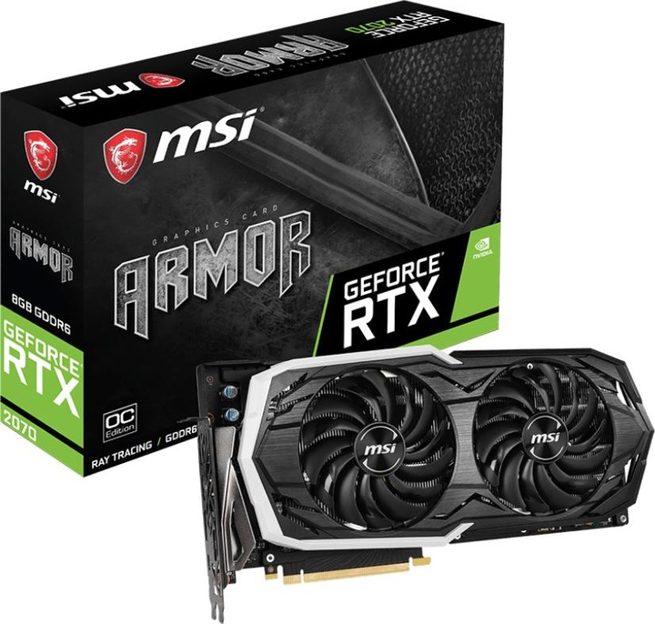 Produktbild MSI GeForce RTX 2070 ARMOR OC (8 GB)