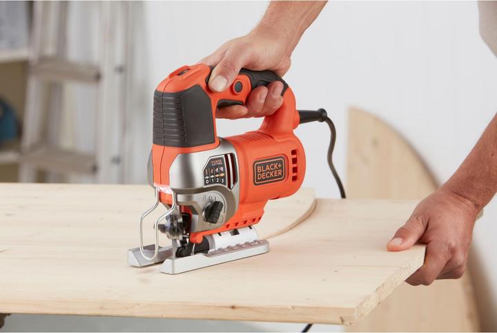 Actual product image Black & Decker B&D pendulum action jigsaw BES610KQS