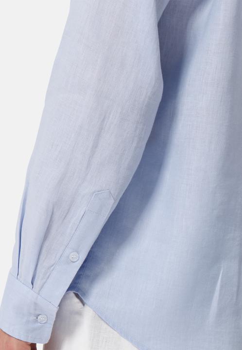 Image du produit Cash-Mere Chemise en lin à manches longues (S)