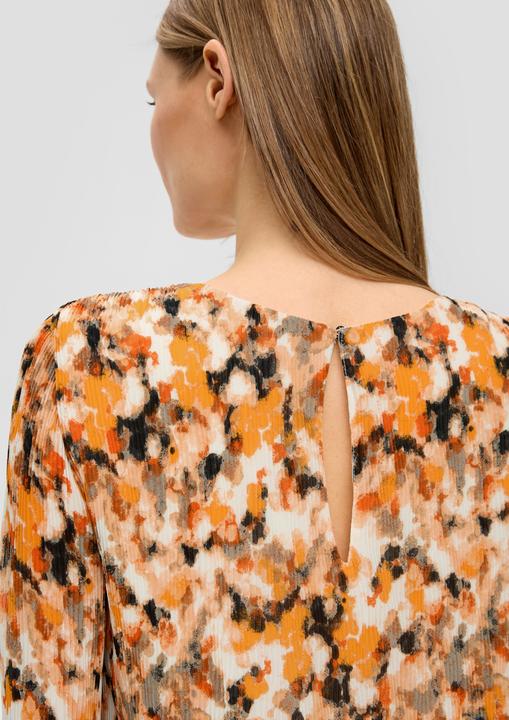 Immagine prodotto s.Oliver Bluse Chiffon-Bluse mit Webstruktur (42)