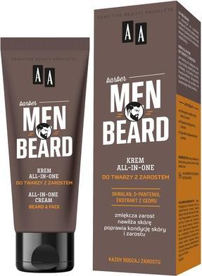 Produktbild Oceanic Aa Men Beard All-In-One Face Cream With Facial Hair 50Ml (50 ml)
