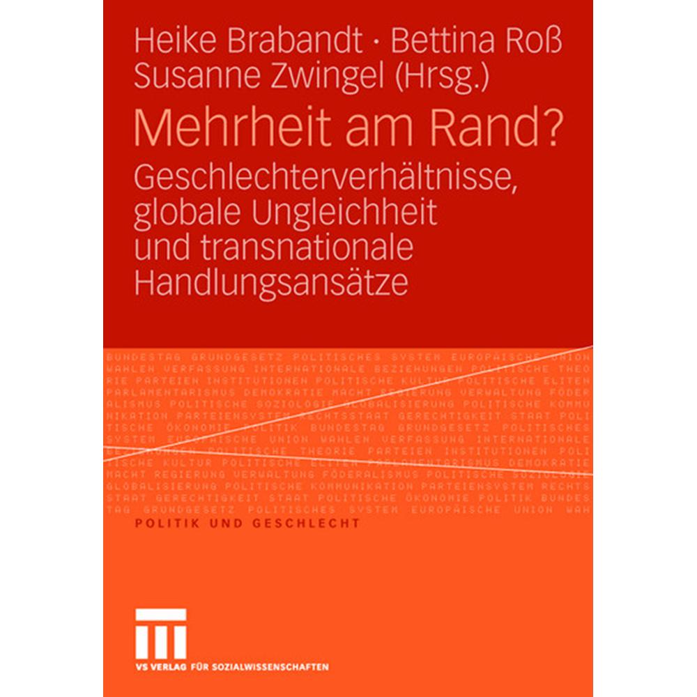 Mehrheit am Rand?, Fachbücher von Susanne Zwingel, Heike Brabandt, Bettina Ross