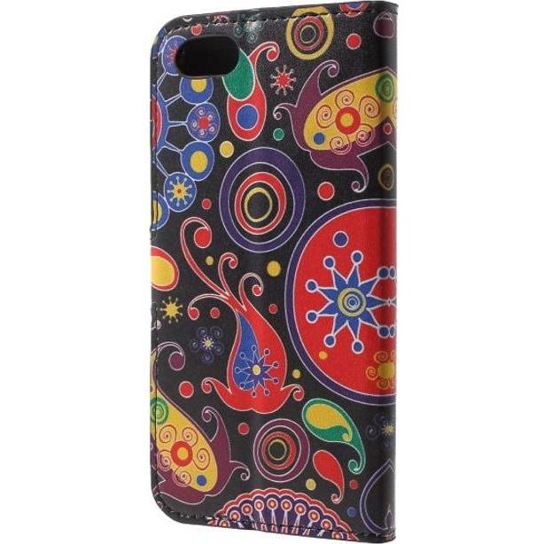 Thumbnail - MU Style Leder Bookcover Image Series (Huawei Y5 (2018)), Smartphone Hülle, Mehrfarbig