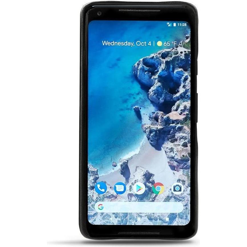 Thumbnail - Noreve Lederschutzhülle (Google Pixel 2 XL), Smartphone Hülle, Schwarz