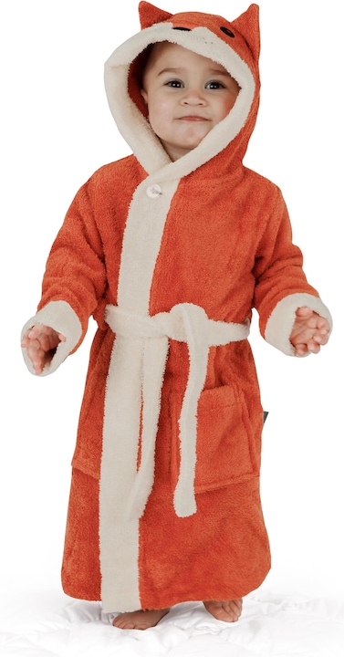 Produktbild Normani Frottee Bademantel für Kinder aus Bio-Baumwolle - 9703 (122, 128, 125 B)