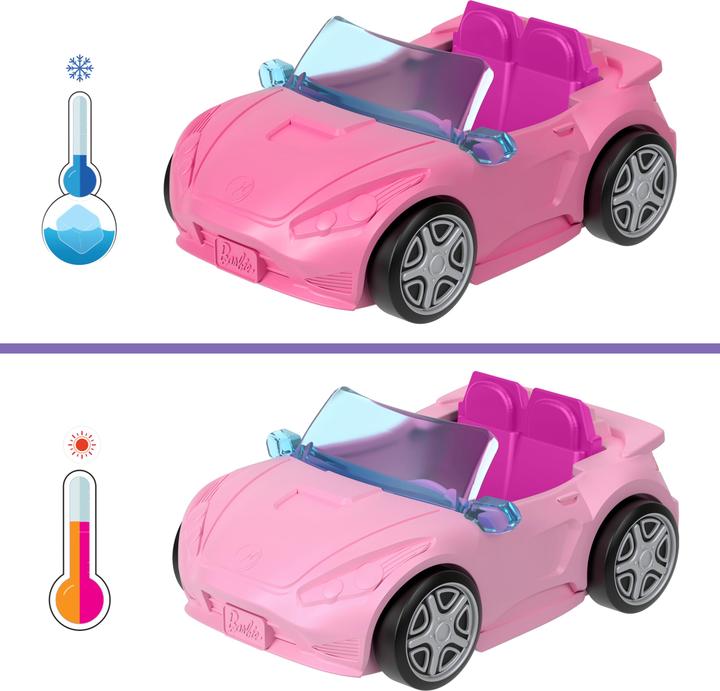 Image du produit Barbie Mini BarbieLand Puppe und Cabrio
